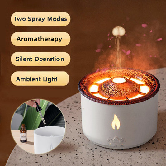 Volcano Jellyfish Aromatherapy Humidifier Diffuser