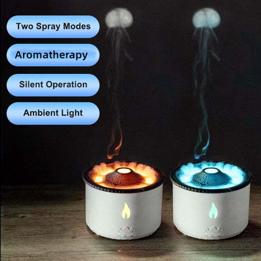 Volcano Jellyfish Aromatherapy Humidifier Diffuser